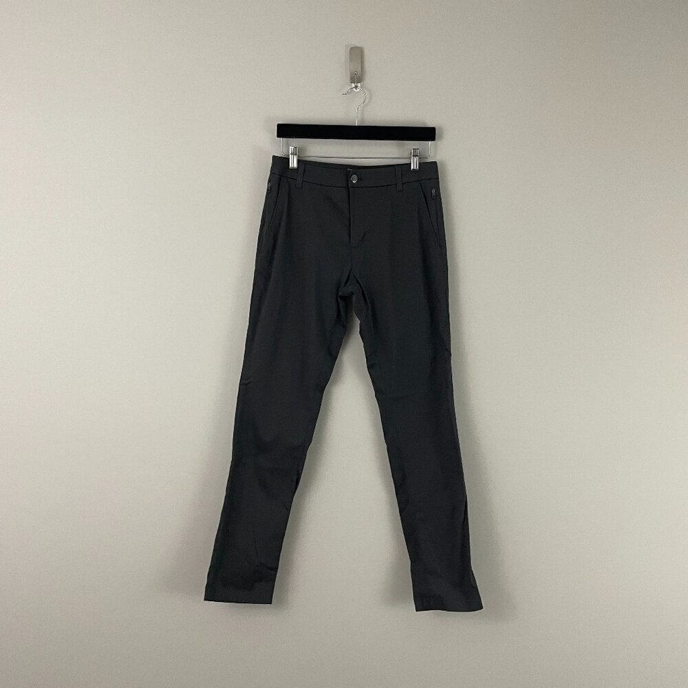 Birddogs Slim Fit Stretch Khakis Pant in Dark Charcoal Men's Size 30x32